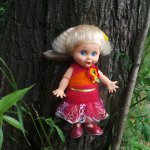 Солнечные июньские деньки с куклами Galoob Baby Face Dolls или вязанная одежда для них.