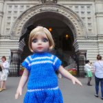 Лето в центре Москвы. Гум. Красная площадь. Жара.