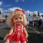 Детский фестиваль Спасская башня, уже в Москве! наша прогулка с куклой Galoob Baby Fase!