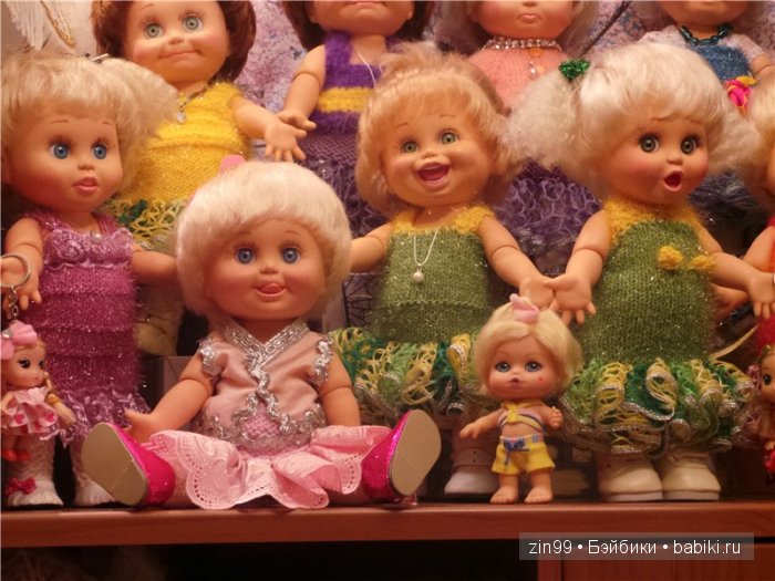 Летняя прогулка и мои вязалочки с куклами Galoob Baby Fase dolls (фото 5)