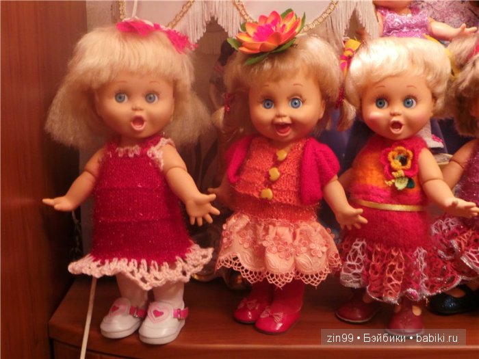 Летняя прогулка и мои вязалочки с куклами Galoob Baby Fase dolls