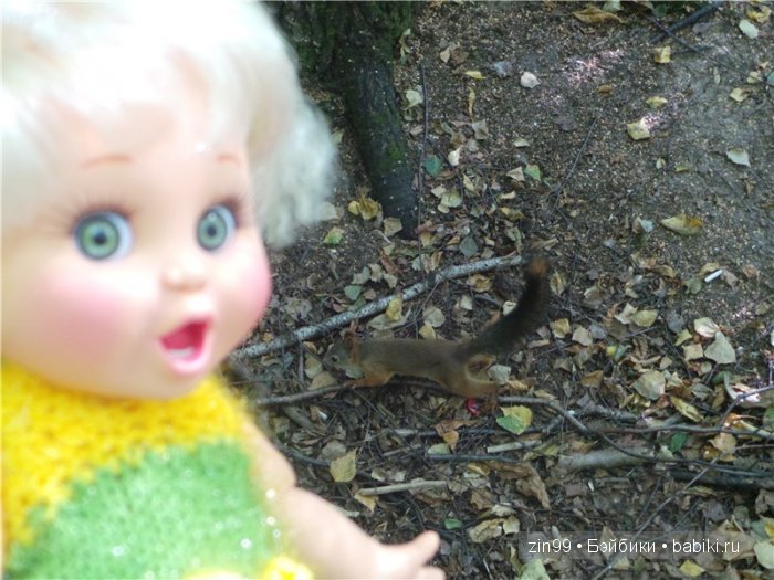 Летняя прогулка и мои вязалочки с куклами Galoob Baby Fase dolls