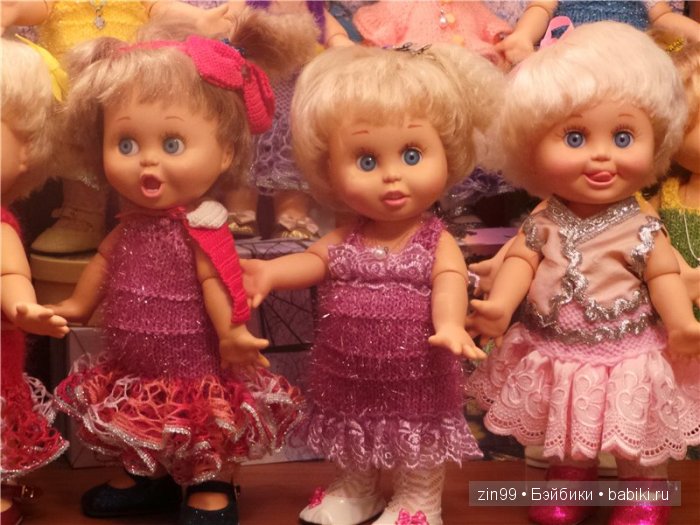 Летняя прогулка и мои вязалочки с куклами Galoob Baby Fase dolls