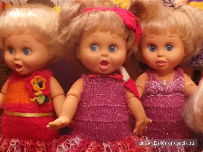 Летняя прогулка и мои вязалочки с куклами Galoob Baby Fase dolls