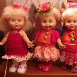 Летняя прогулка и мои вязалочки с куклами Galoob Baby Fase dolls!