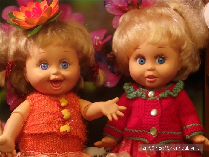 Приехали новые девочки, куклы Galoob Baby Face Dolls
