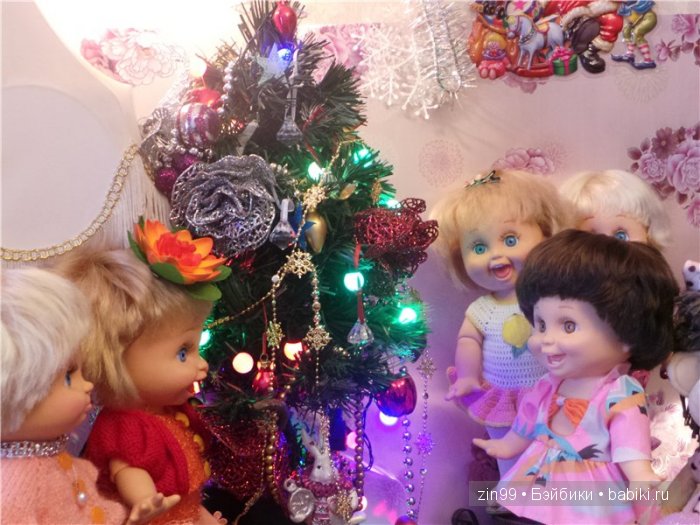 Под Старый Новый год, сбывшаяся мечта, кукла Galoob Baby Face