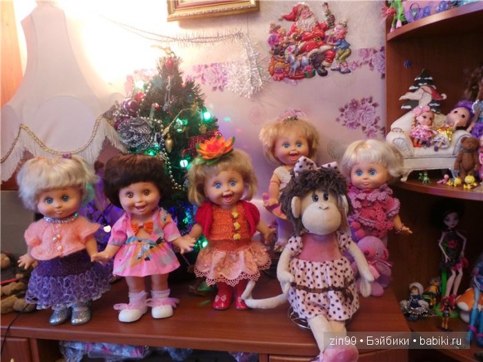 Под Старый Новый год, сбывшаяся мечта, кукла Galoob Baby Face