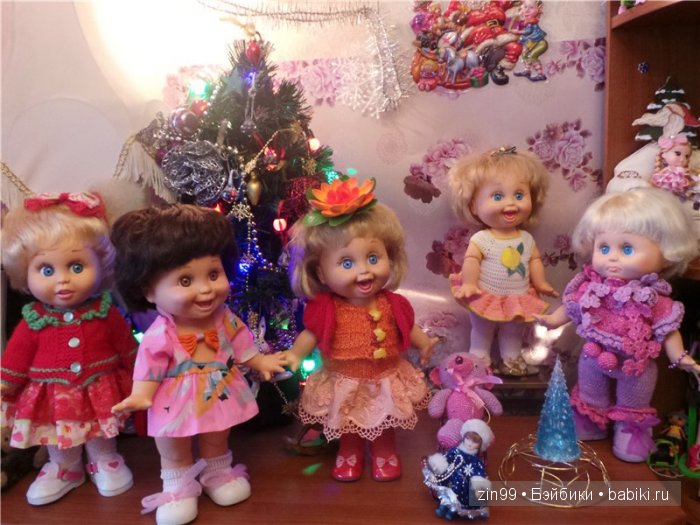 Под Старый Новый год, сбывшаяся мечта, кукла Galoob Baby Face