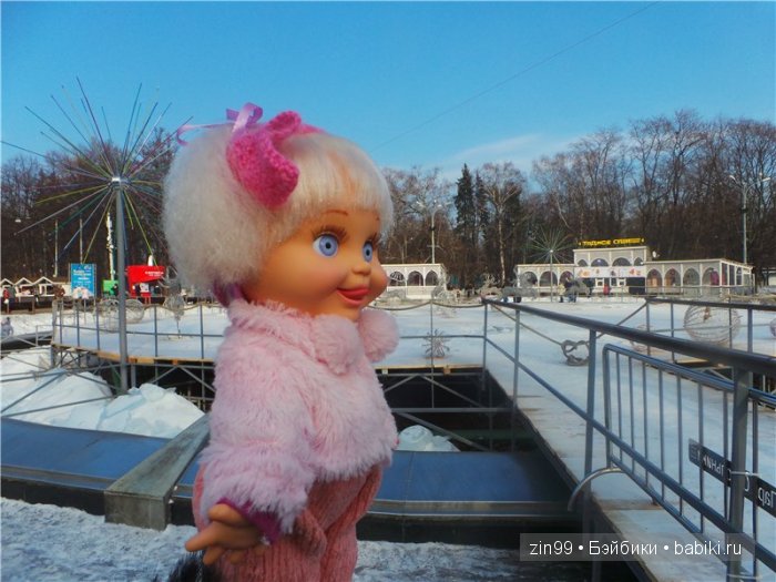 Февральская весна с куклой Galoob baby Fase dolls, что же ещё