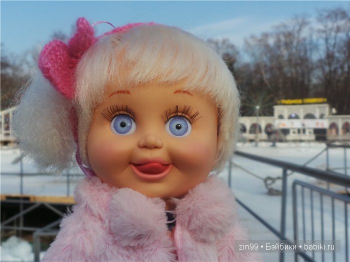 Февральская весна с куклой Galoob baby Fase dolls, что же ещё
