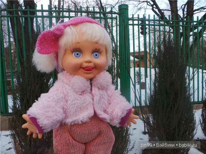 Февральская весна с куклой Galoob baby Fase dolls, что же ещё