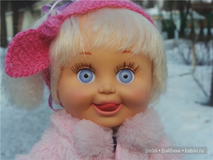 Февральская весна с куклой Galoob baby Fase dolls, что же ещё