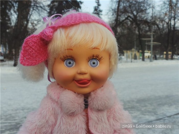 Февральская весна с куклой Galoob baby Fase dolls, что же ещё