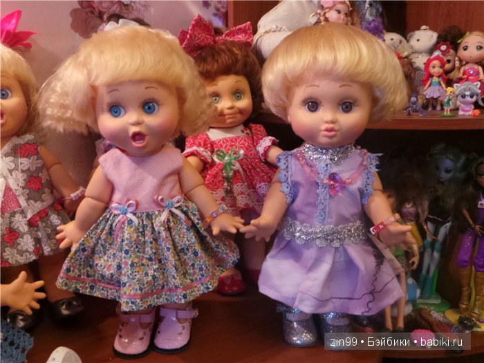 Запоздалая весна или Веселые и нарядные Galoob Baby Face (фото 4)