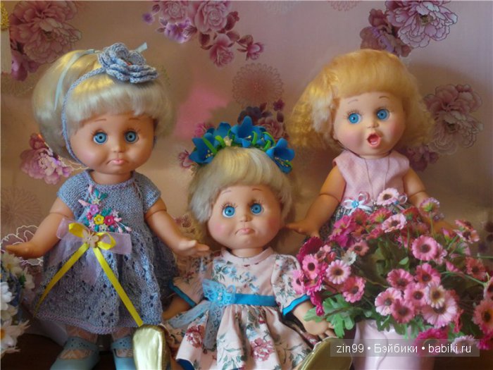 Запоздалая весна или Веселые и нарядные Galoob Baby Face