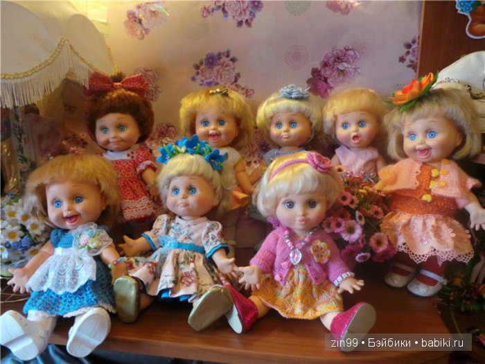 Запоздалая весна или Веселые и нарядные Galoob Baby Face