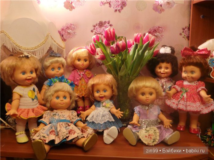 Запоздалая весна или Веселые и нарядные Galoob Baby Face