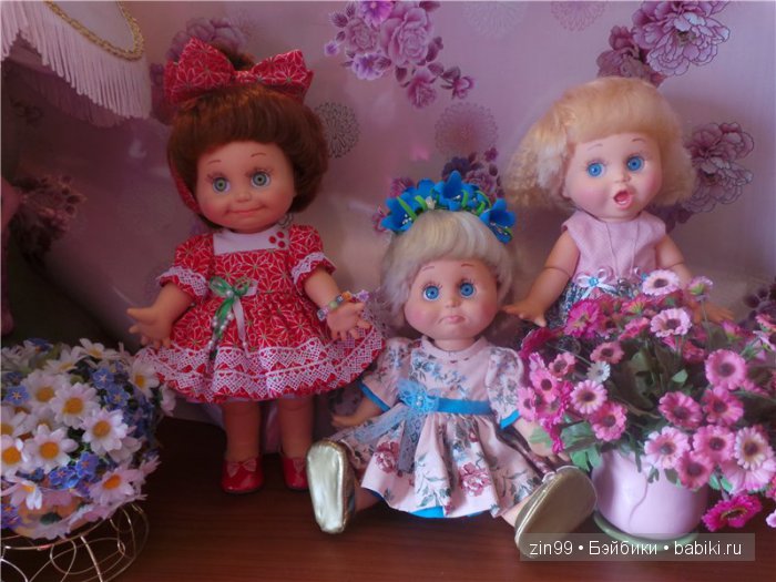 Запоздалая весна или Веселые и нарядные Galoob Baby Face