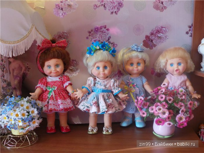 Запоздалая весна или Веселые и нарядные Galoob Baby Face