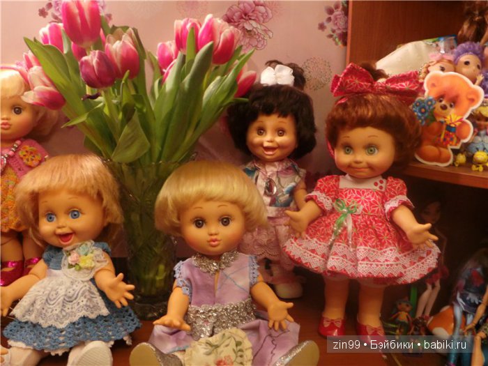 Запоздалая весна или Веселые и нарядные Galoob Baby Face