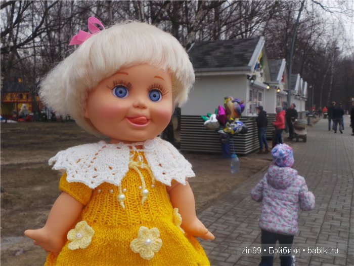 Две прогулки с Фейсинками Galoob Baby Face