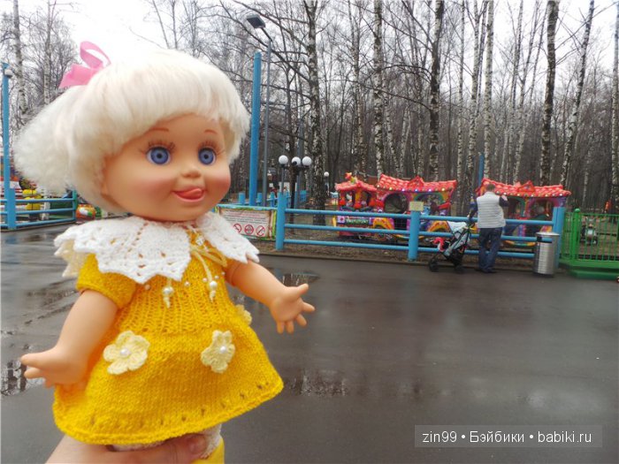 Две прогулки с Фейсинками Galoob Baby Face