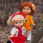 Две прогулки с Фейсинками Galoob Baby Face