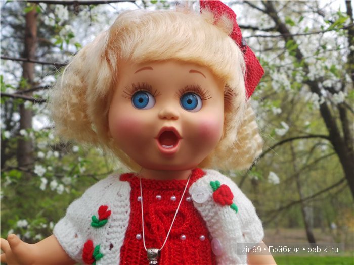 Весна! Все распускается, гуляем с куклами Galoob Baby Face doll (фото 5)
