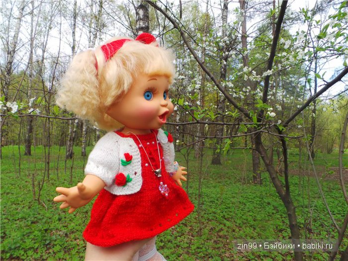 Весна! Все распускается, гуляем с куклами Galoob Baby Face doll (фото 6)