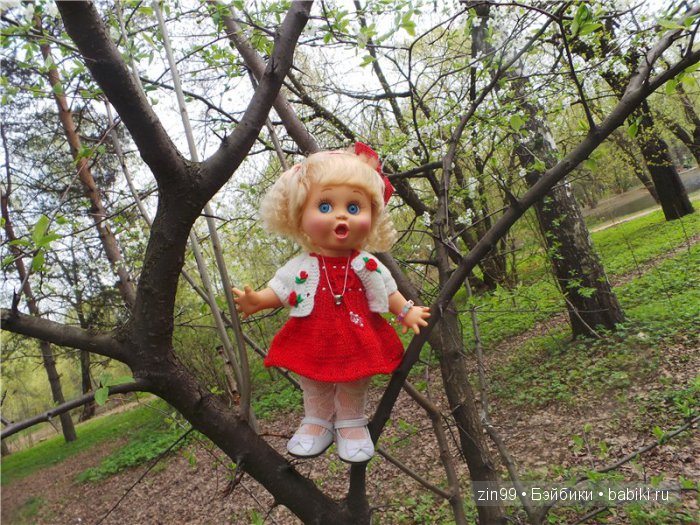 Весна! Все распускается, гуляем с куклами Galoob Baby Face doll (фото 2)