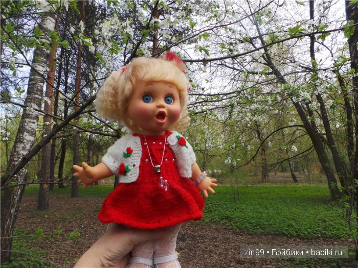 Весна! Все распускается, гуляем с куклами Galoob Baby Face doll (фото 4)