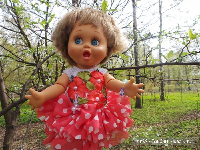 Весна! Все распускается, гуляем с куклами Galoob Baby Face doll (фото 9)