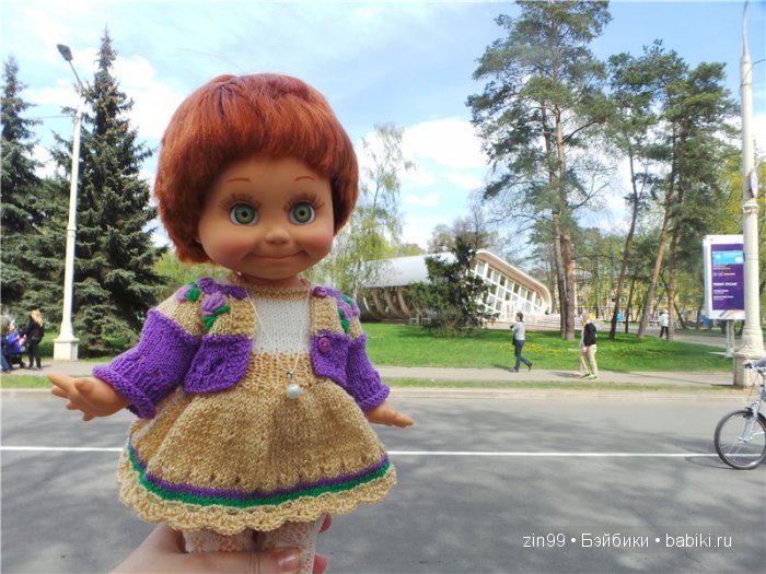 ВДНХа обновленный, прогулка с куклой Galoob Baby Fase dolls, часть вторая | Бэйбики ВДНХа обновленный, прогулка с куклой Galoob Baby Fase dolls, часть вторая (фото 5)