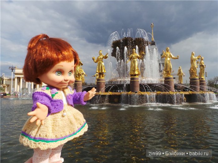 ВДНХа обновленный, прогулка с куклой Galoob Baby Fase dolls, часть вторая | Бэйбики ВДНХа обновленный, прогулка с куклой Galoob Baby Fase dolls, часть вторая