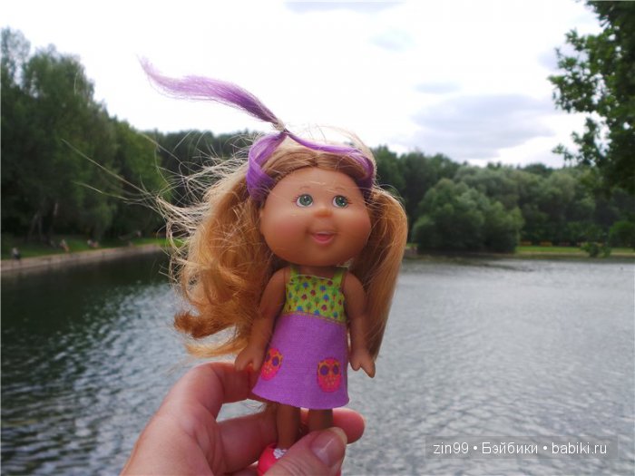 Жарко, спасает Дубрава! Прогулка с капусткой Cabbage Patch Kids dolls (фото 8)