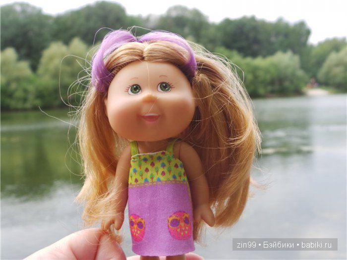 Жарко, спасает Дубрава! Прогулка с капусткой Cabbage Patch Kids dolls (фото 10)