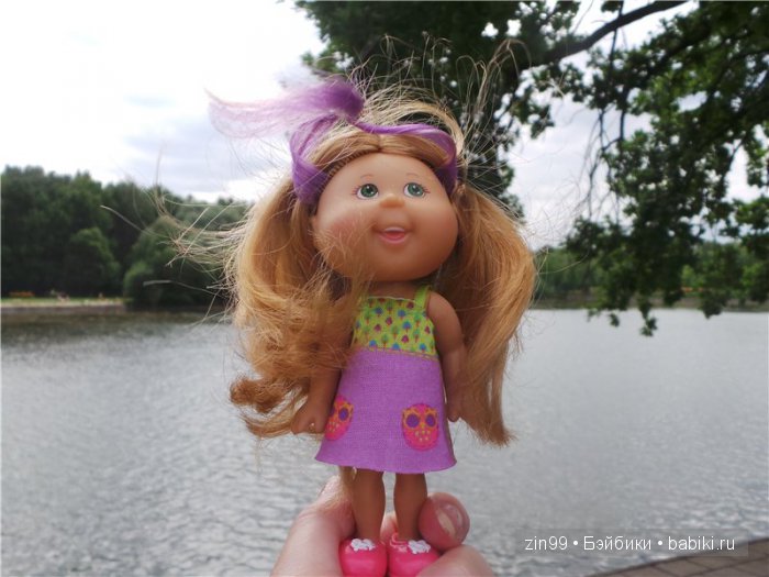 Жарко, спасает Дубрава! Прогулка с капусткой Cabbage Patch Kids dolls (фото 9)