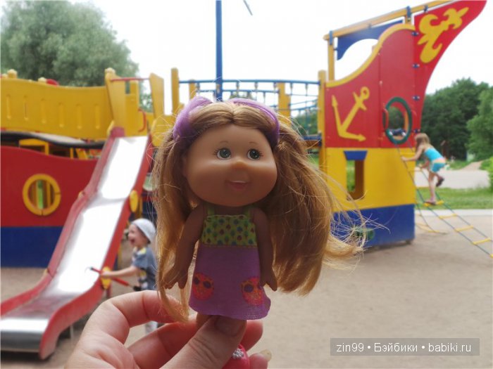 Жарко, спасает Дубрава! Прогулка с капусткой Cabbage Patch Kids dolls