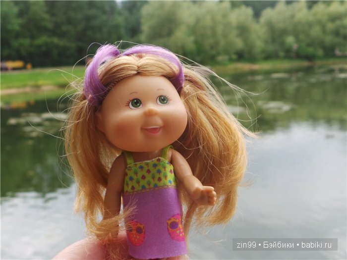 Жарко, спасает Дубрава! Прогулка с капусткой Cabbage Patch Kids dolls