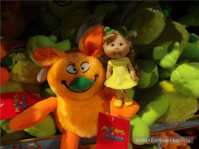 Cabbage Patch Kids dolls, на природе и в магазине