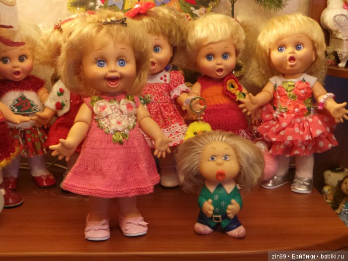 Поём все вместе и встречаем новенькую и не только! Galoob Baby Face