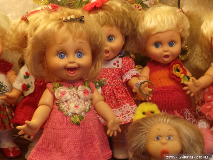 Поём все вместе и встречаем новенькую и не только! Galoob Baby Face