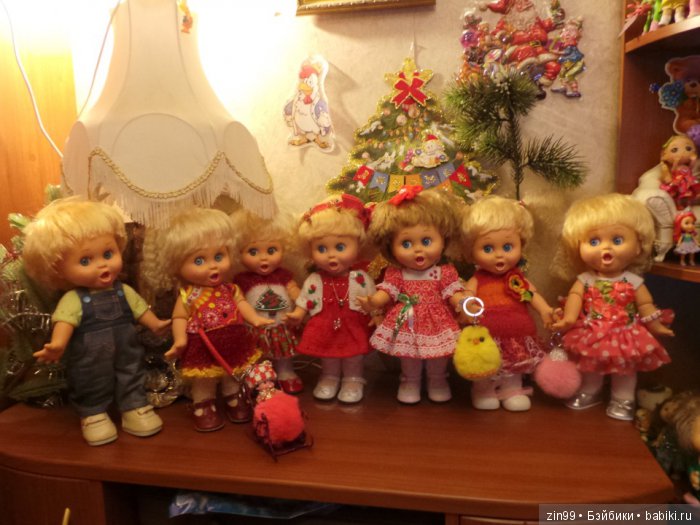 Поём все вместе и встречаем новенькую и не только! Galoob Baby Face