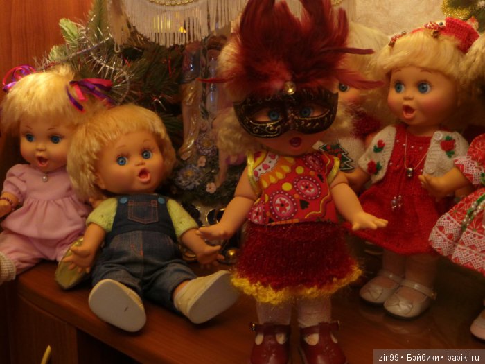 Поём все вместе и встречаем новенькую и не только! Galoob Baby Face