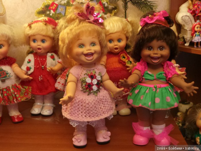 Поём все вместе и встречаем новенькую и не только! Galoob Baby Face