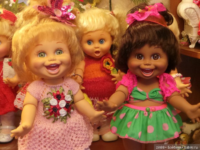 Поём все вместе и встречаем новенькую и не только! Galoob Baby Face