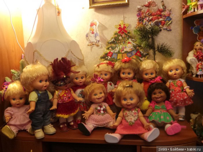 Поём все вместе и встречаем новенькую и не только! Galoob Baby Face