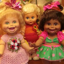 Поём все вместе и встречаем новенькую и не только! Galoob Baby Face