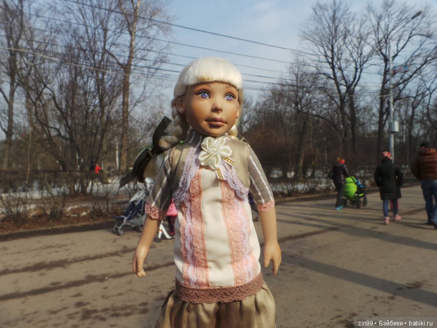 Субботняя прогулка в парке с куклой LeeAnn (фото 5)